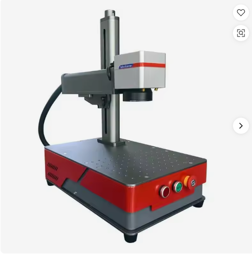 Mini Portable Fiber Laser Engraver 20W/30W Air-Cooled Metal Engraving Machine, Suitable for Stainless Steel, Brass AI/DXF Format